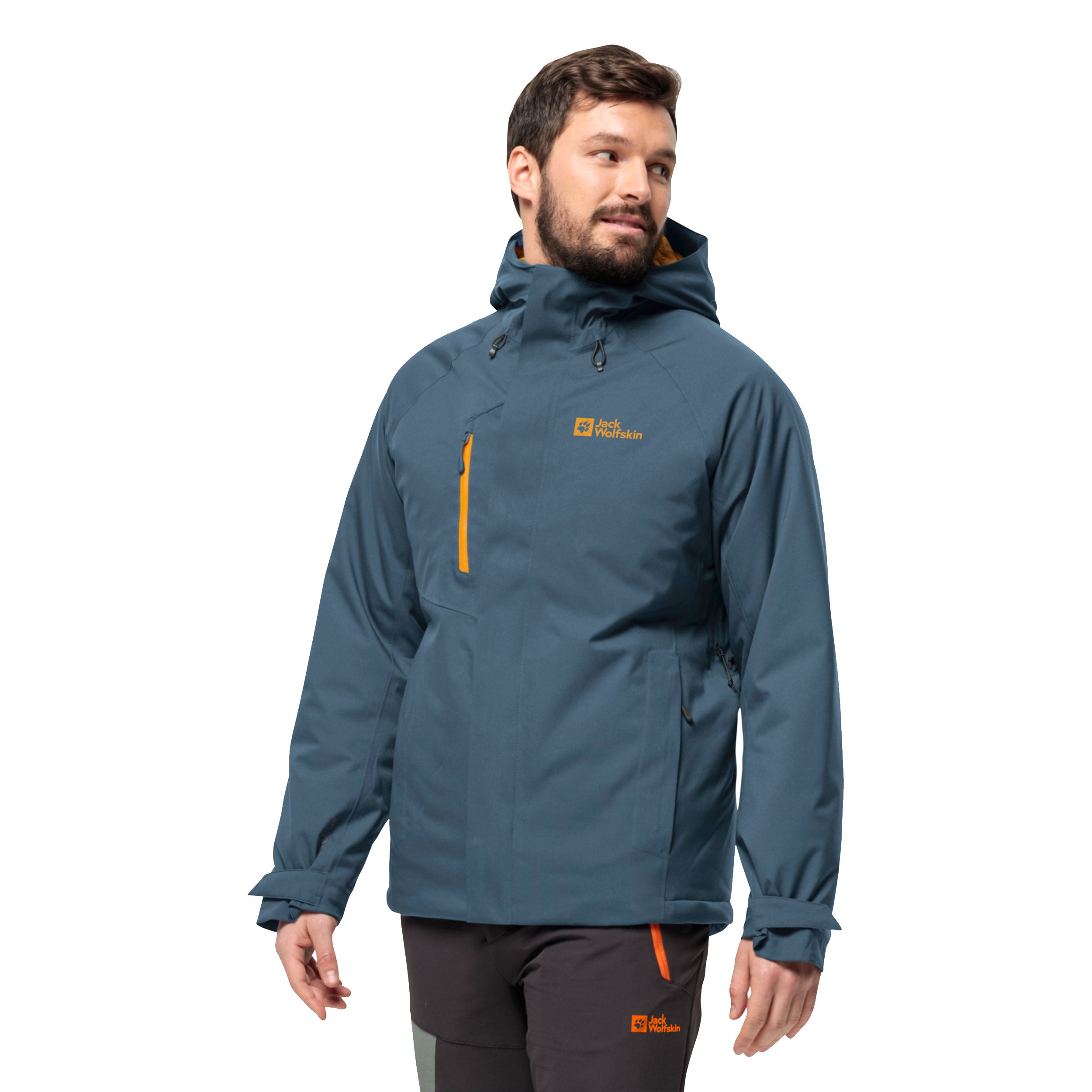 Jacket Jack Wolfskin Troposphere Erkek Mont Waterproof Windproof