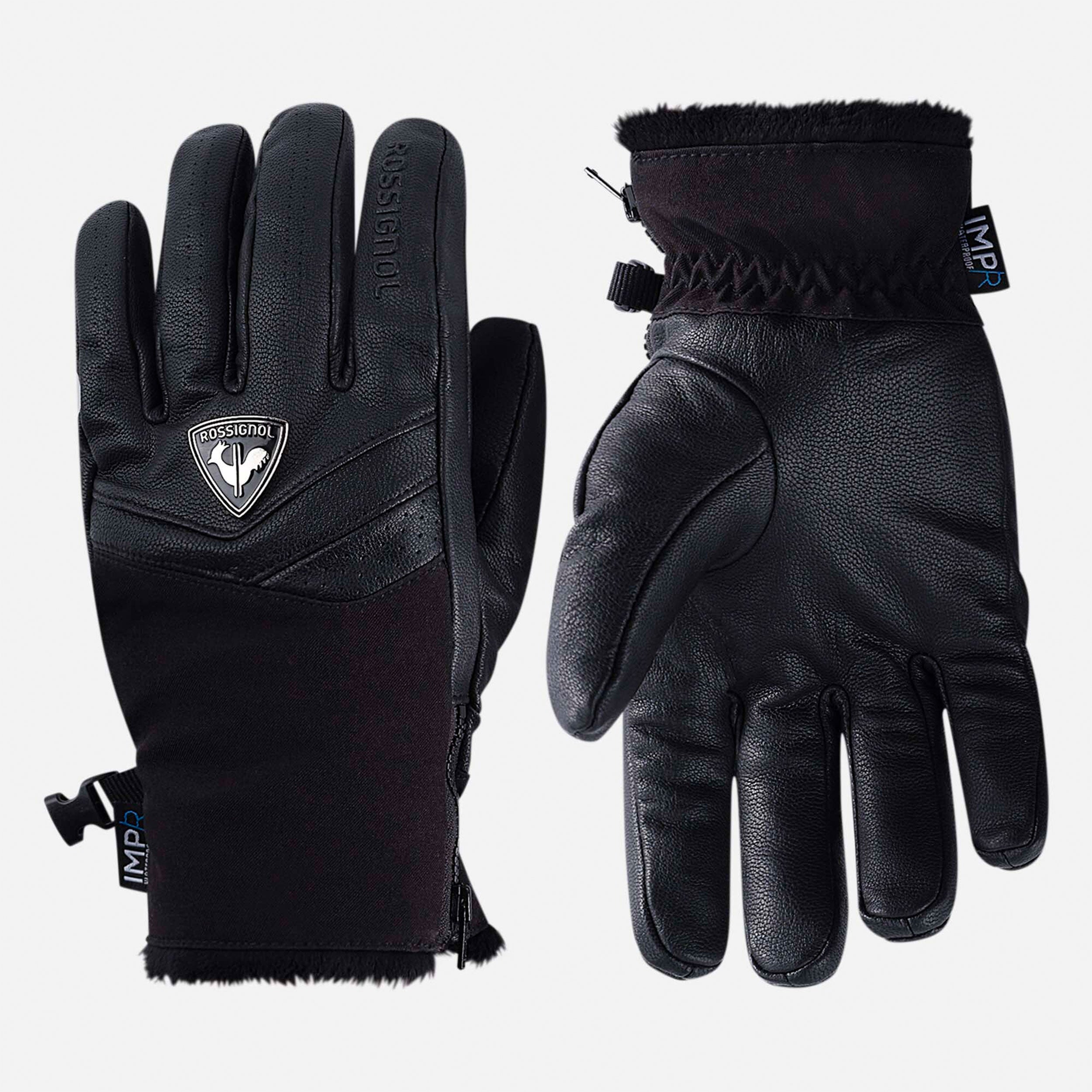 rossignol lightweight handschuhe Women's Elite Leather Ski Gloves – Adventure Shop