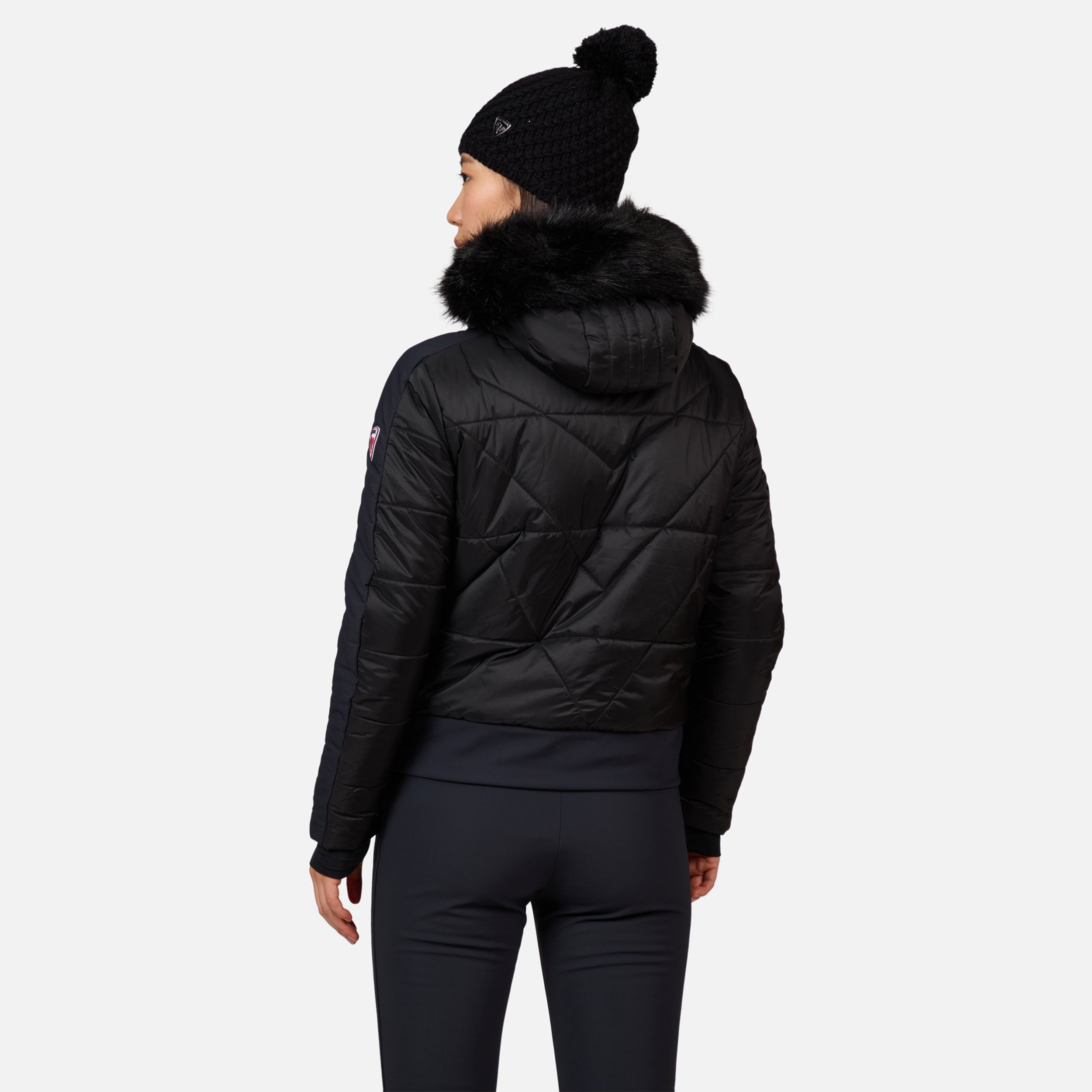 Women s Ventina Bomber Ski Jacket Black XS