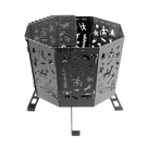 Totem™ Portable Folding Fire Pit & BBQ
