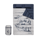 Wildlife Double Sleeping Bag with 2 Pillows