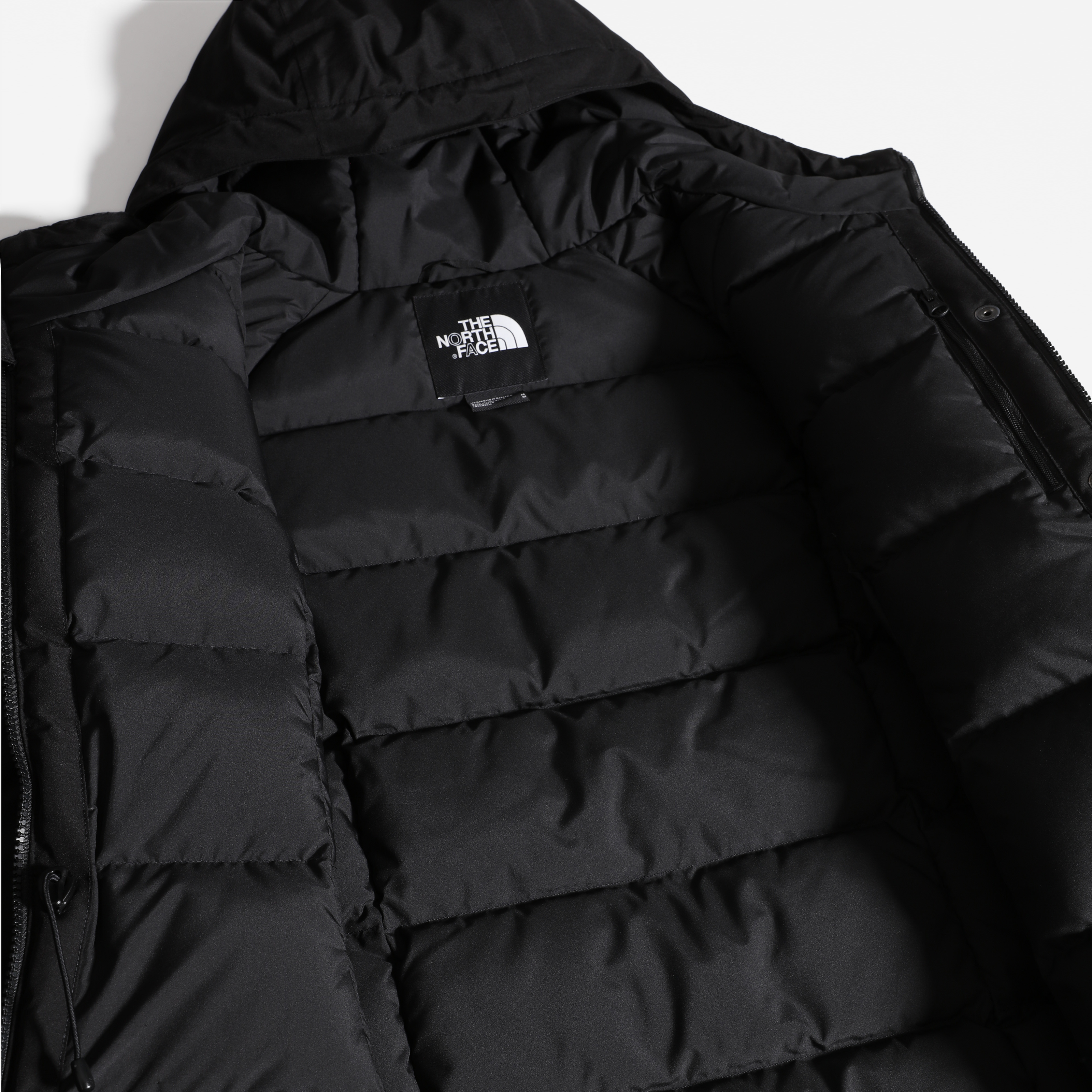 North face brooklyn parka black online